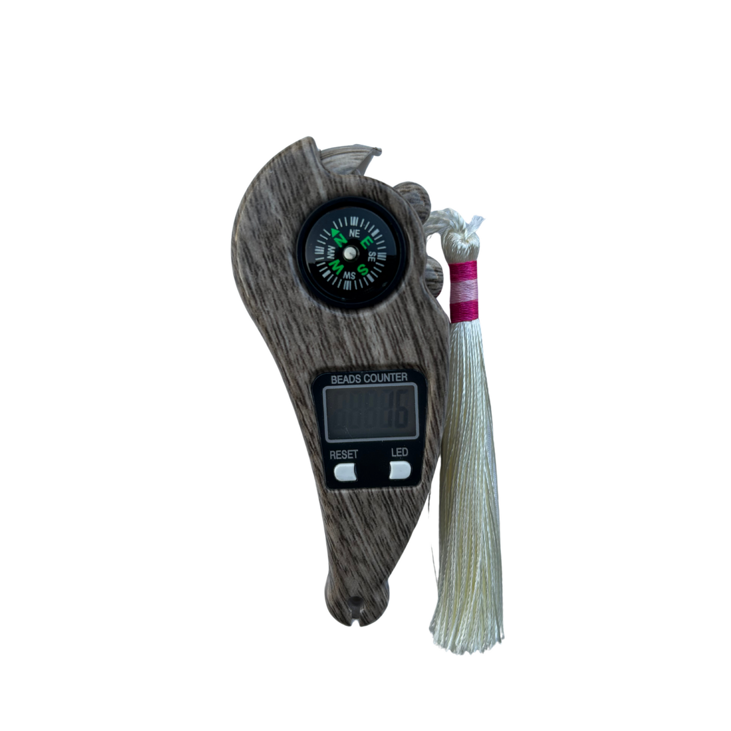 Compteur de tasbih digital avec boussole