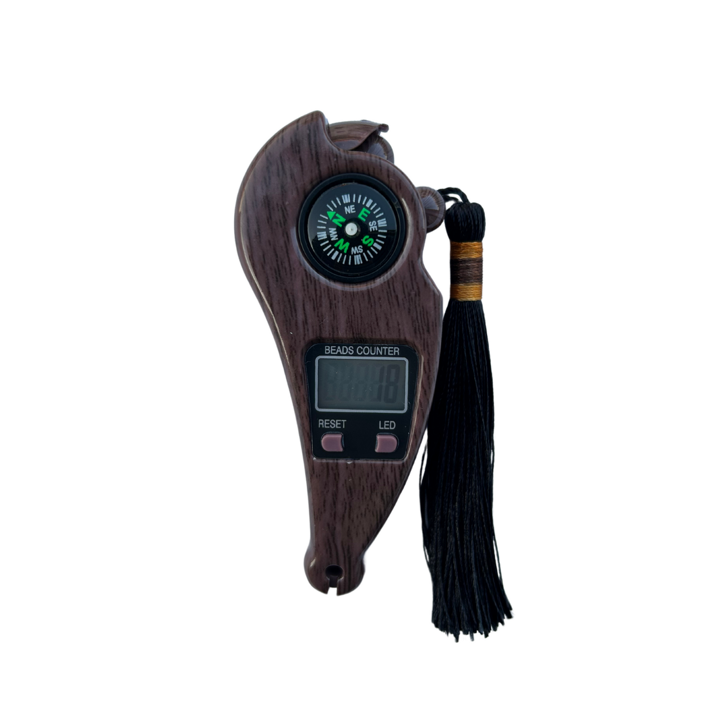 Compteur de tasbih digital avec boussole