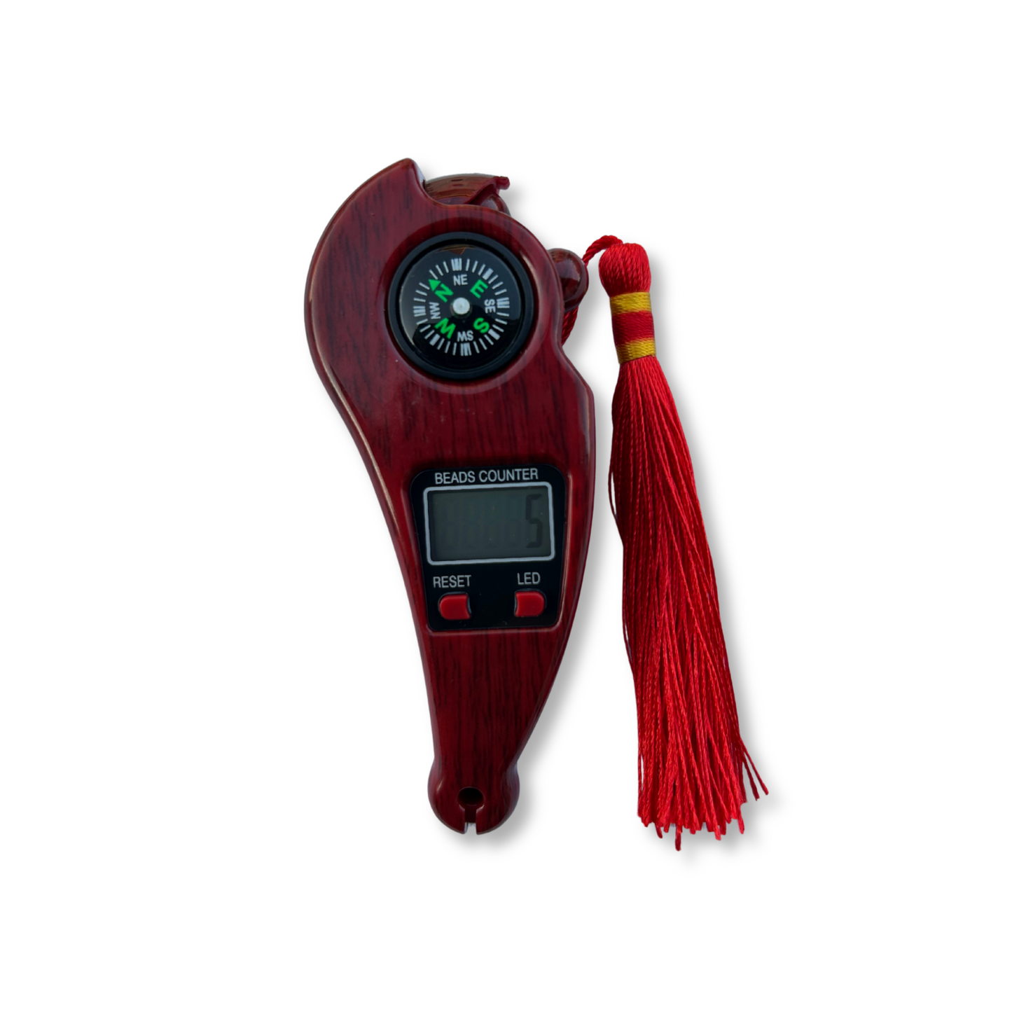 Compteur de tasbih digital avec boussole